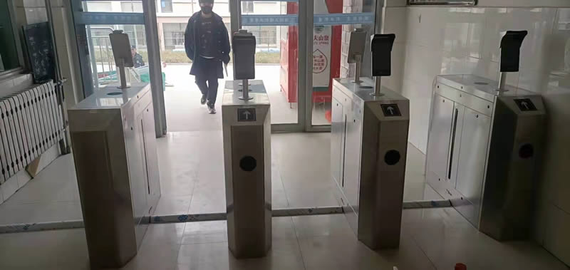 人臉識別翼閘線怎么接線？