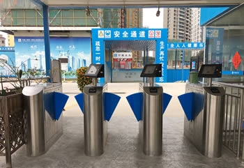 智能翼閘機(jī)的安裝與調(diào)試